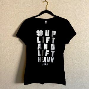 Girls Who Powerlift Tee Size XL